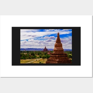 Bagan by Day. Posters and Art